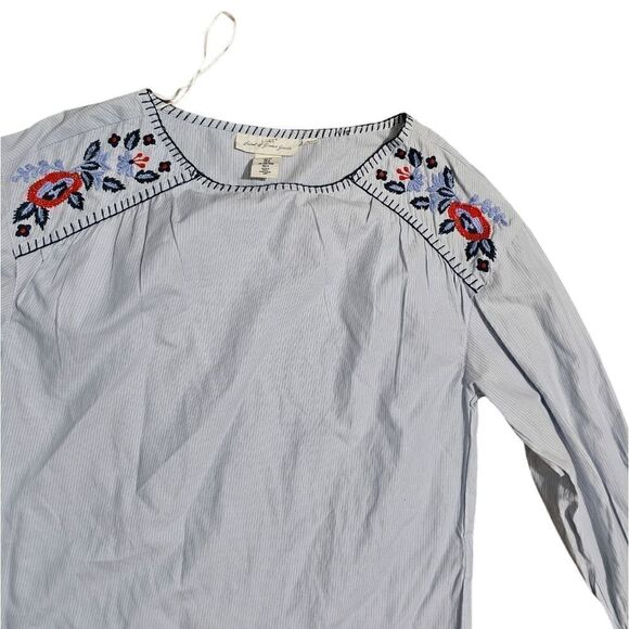 Women's LOGG Boho Top Size 4 - Picture 2 of 4